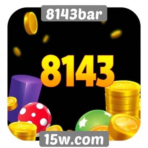 Variedade de jogos disponíveis no 8143bar